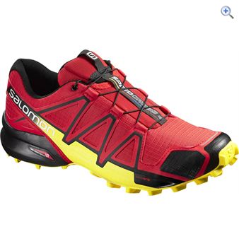 Salomon Men's Speedcross 4 Trail Running Shoe - Size: 7 - Colour: Red Salomon Men's Speedcross 4 Trail Running Shoe - Size: 7 - Colour: Red